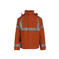 Neese Outerwear Petro Arc Jacket w/Hood-Orange-3X 20207-00-2-ORG-3X